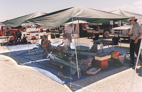 dining canopies and rockets